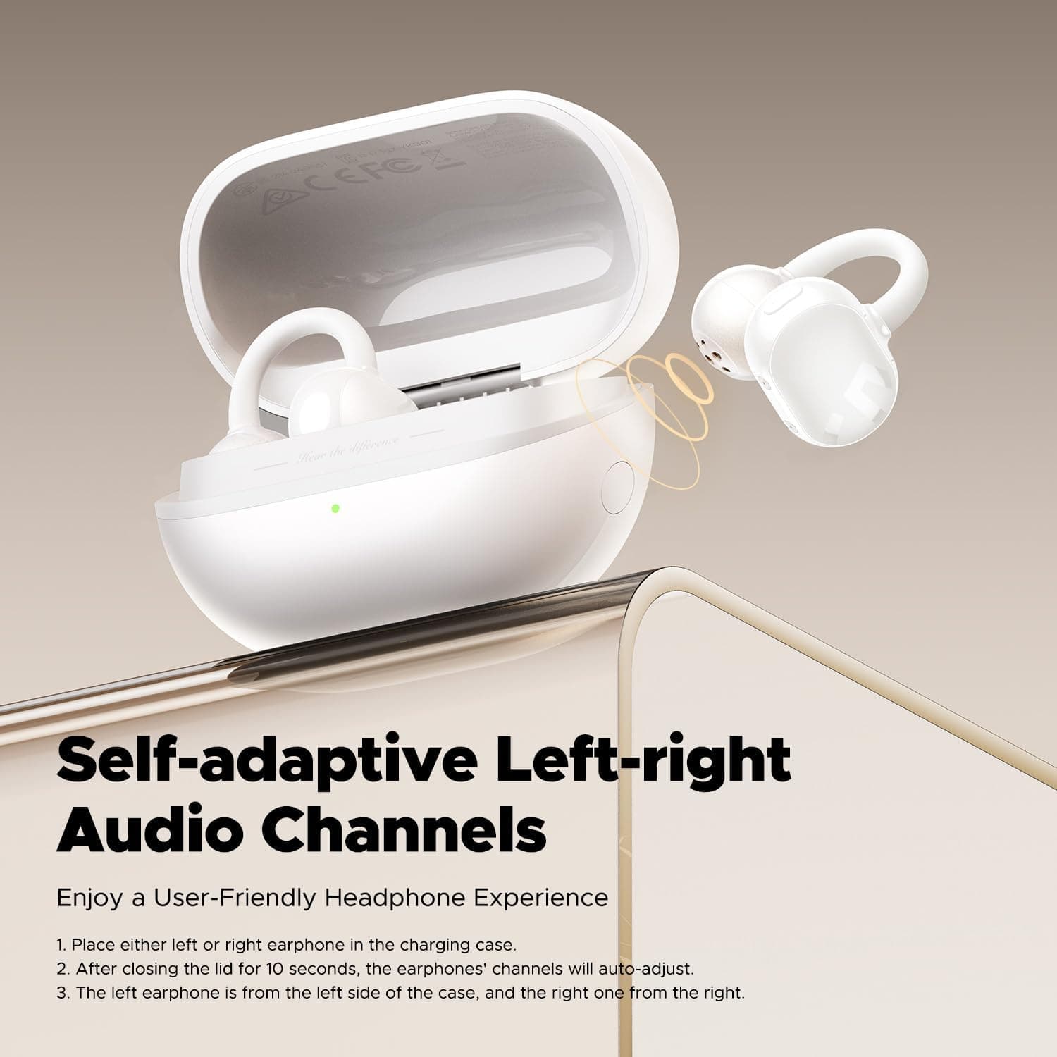 ایرباد بیسیم SOUNDPEATS مدل POP Clip اپن ایر گیرهای بلوتوث 5.4 IPX5 ایرباد بیسیم SOUNDPEATS مدل POP Clip اپن ایر گیرهای بلوتوث 5.4 IPX5