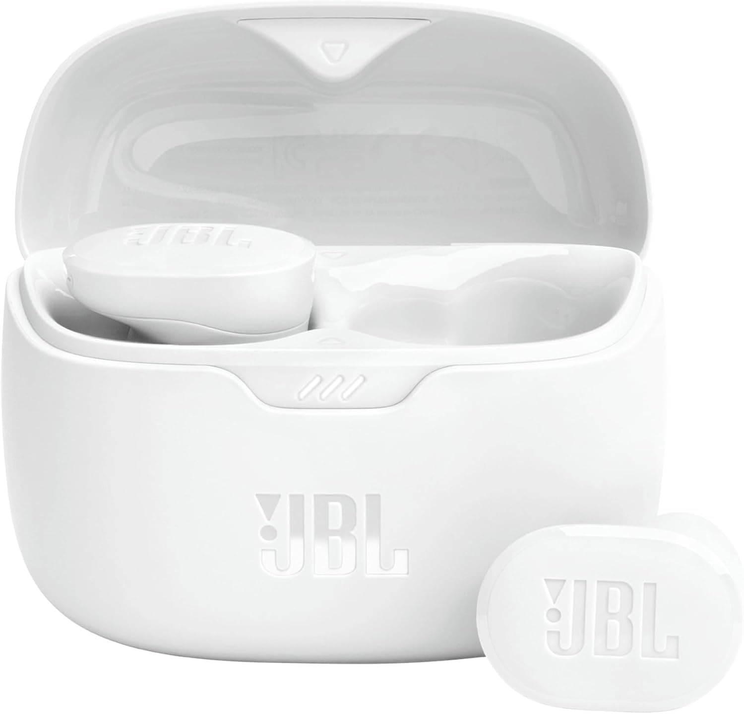 ایرباد بیسیم JBL Tune Buds با کاهش نویز، Bluetooth 5.3، تا 48 ساعت شارژدهی، شارژ سریع، سفید ایرباد بیسیم JBL Tune Buds با کاهش نویز، Bluetooth 5.3، تا 48 ساعت شارژدهی، شارژ سریع، سفید