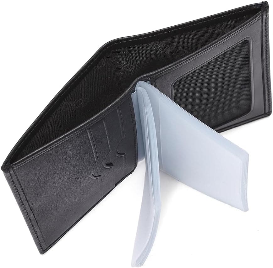 کارتخوری مردانه Derimod چرمی مشکی باریک 8×10 cm کارتخوری مردانه Derimod چرمی مشکی باریک 8×10 cm