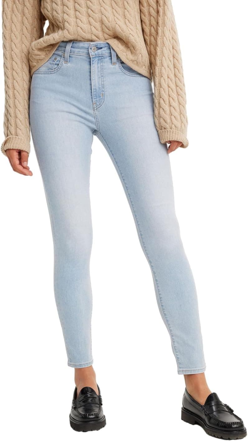 شلوار جین زنانه Levi's کمر بلند اسکینی مدل 721 شلوار جین زنانه Levi's کمر بلند اسکینی مدل 721