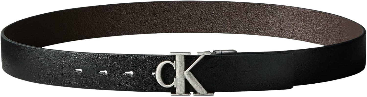 کمربند مردانه Calvin Klein چرمی با لوگو مدل LV04D7049GV8L کمربند مردانه Calvin Klein چرمی با لوگو مدل LV04D7049GV8L