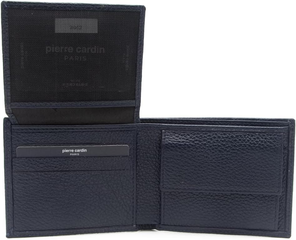 کیف پول مردانه چرمی Pierre Cardin سرمهای Floater مدل PC2062 کیف پول مردانه چرمی Pierre Cardin سرمهای Floater مدل PC2062