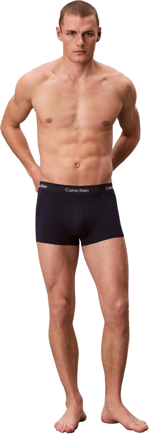 شورت مردانه Calvin Klein کمر پایین بسته 3 عددی 3P شورت مردانه Calvin Klein کمر پایین بسته 3 عددی 3P