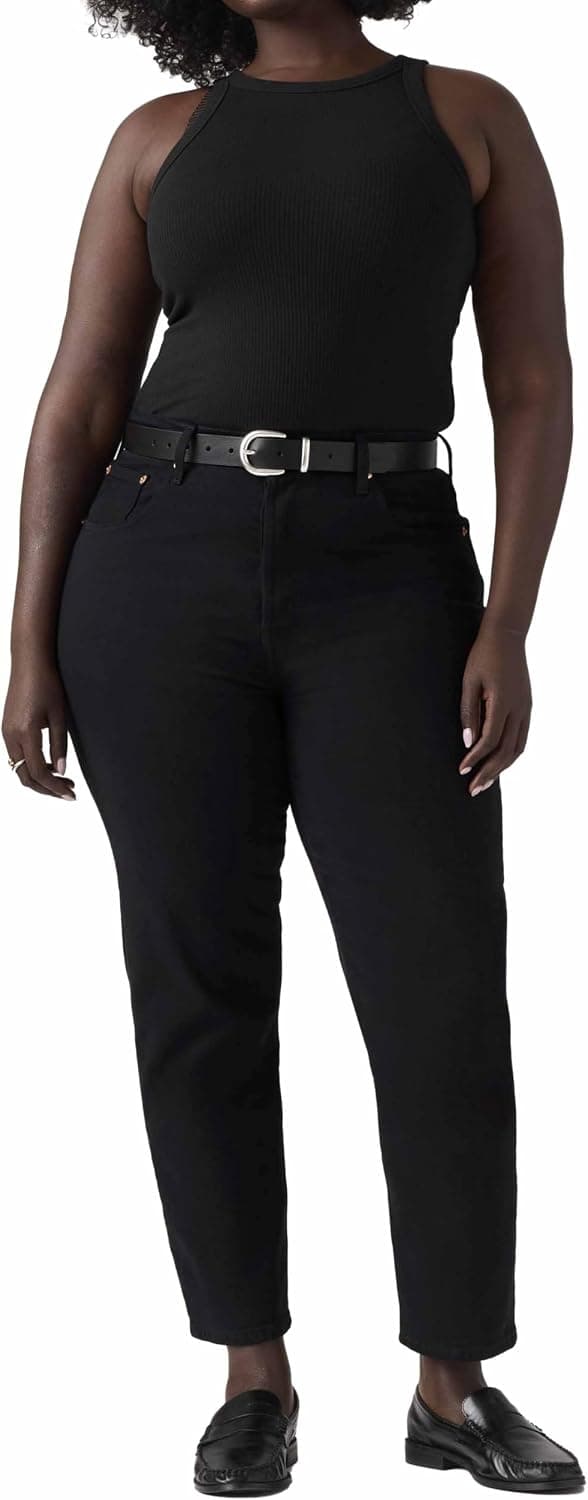 شلوار جین زنانه Levi's مدل 501 کراپ شلوار جین زنانه Levi's مدل 501 کراپ