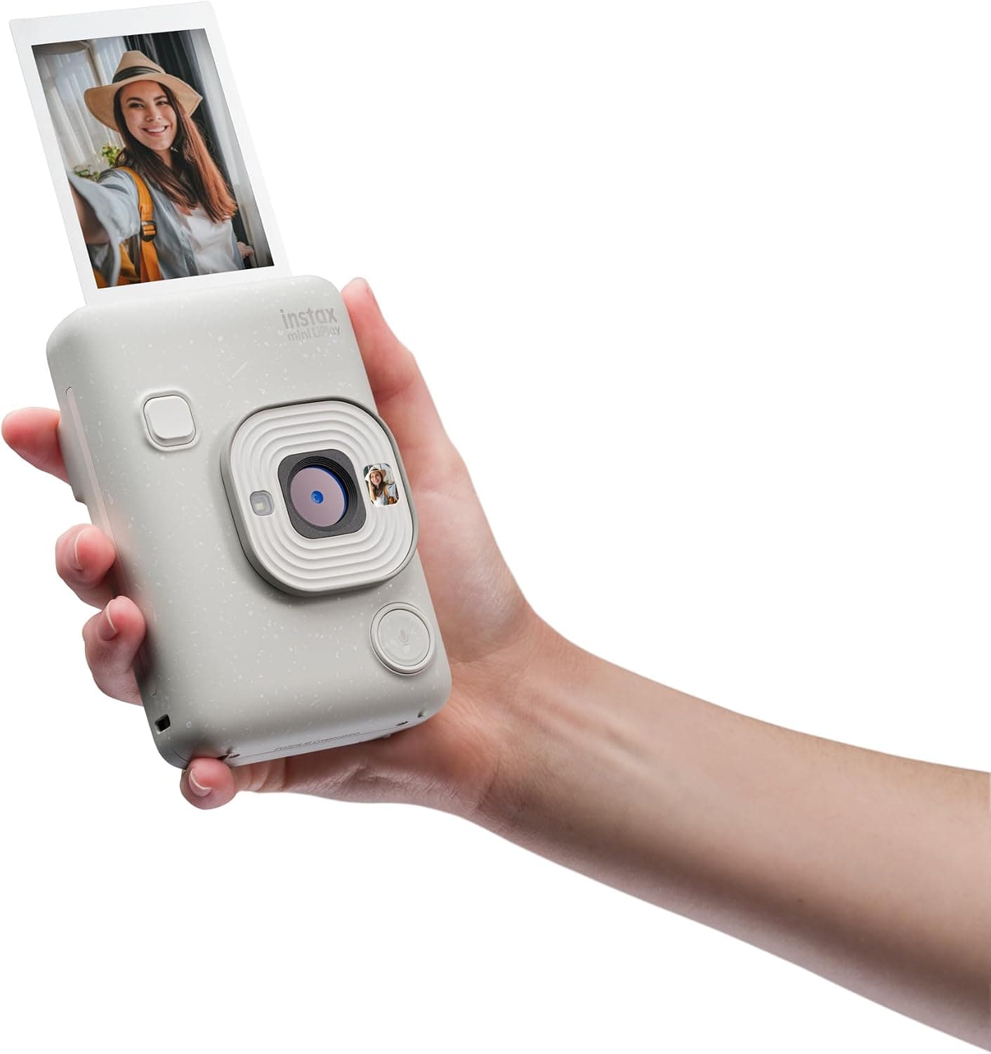 دوربین چاپ سریع هیبریدی Fujifilm INSTAX Mini LIPLAY سفید مهآلود دوربین چاپ سریع هیبریدی Fujifilm INSTAX Mini LIPLAY سفید مهآلود