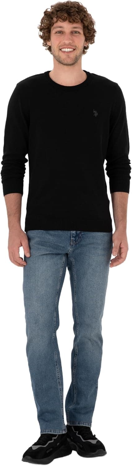 پلیور بافتنی مردانه U.S. POLO ASSN. مشکی مدل 50313713-VR046 پلیور بافتنی مردانه U.S. POLO ASSN. مشکی مدل 50313713-VR046