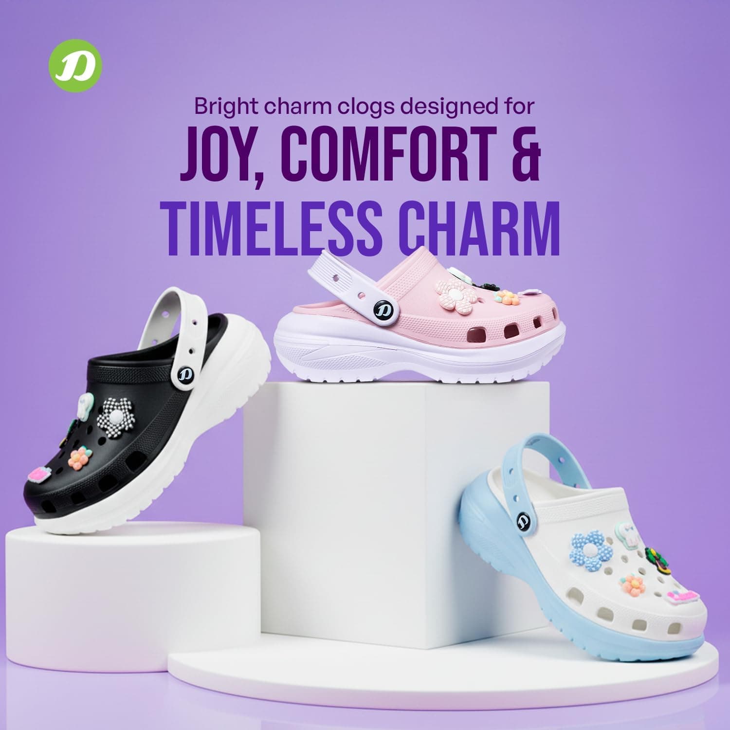 کلاگ و صندل دخترانه Doctor Extra Soft ضدلغزش و ضدآب مدل D-555 کلاگ و صندل دخترانه Doctor Extra Soft ضدلغزش و ضدآب مدل D-555