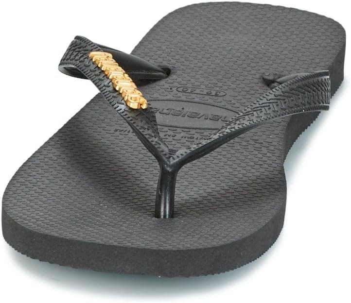 دمپایی لاانگشتی Havaianas با لوگوی فلزی دمپایی لاانگشتی Havaianas با لوگوی فلزی