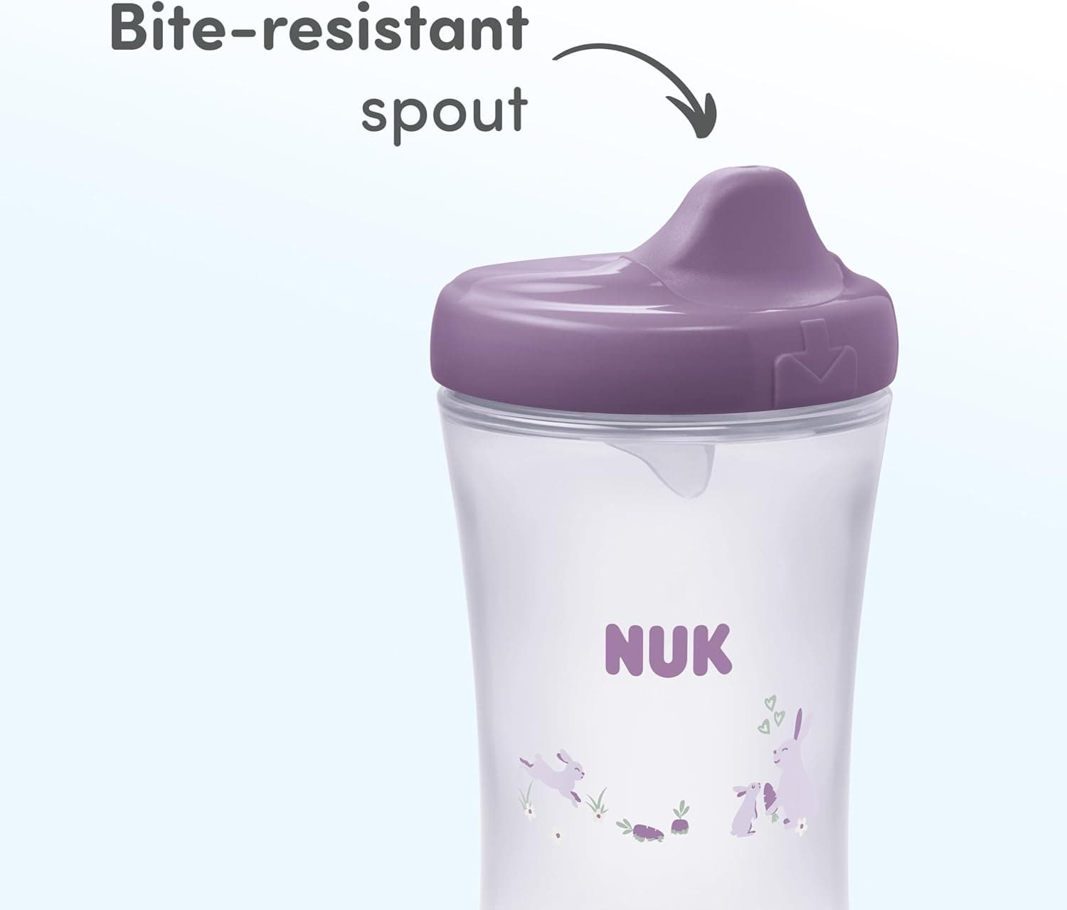 لیوان آبخوری NUK با دهانه سخت Advanced 10 oz لیوان آبخوری NUK با دهانه سخت Advanced 10 oz