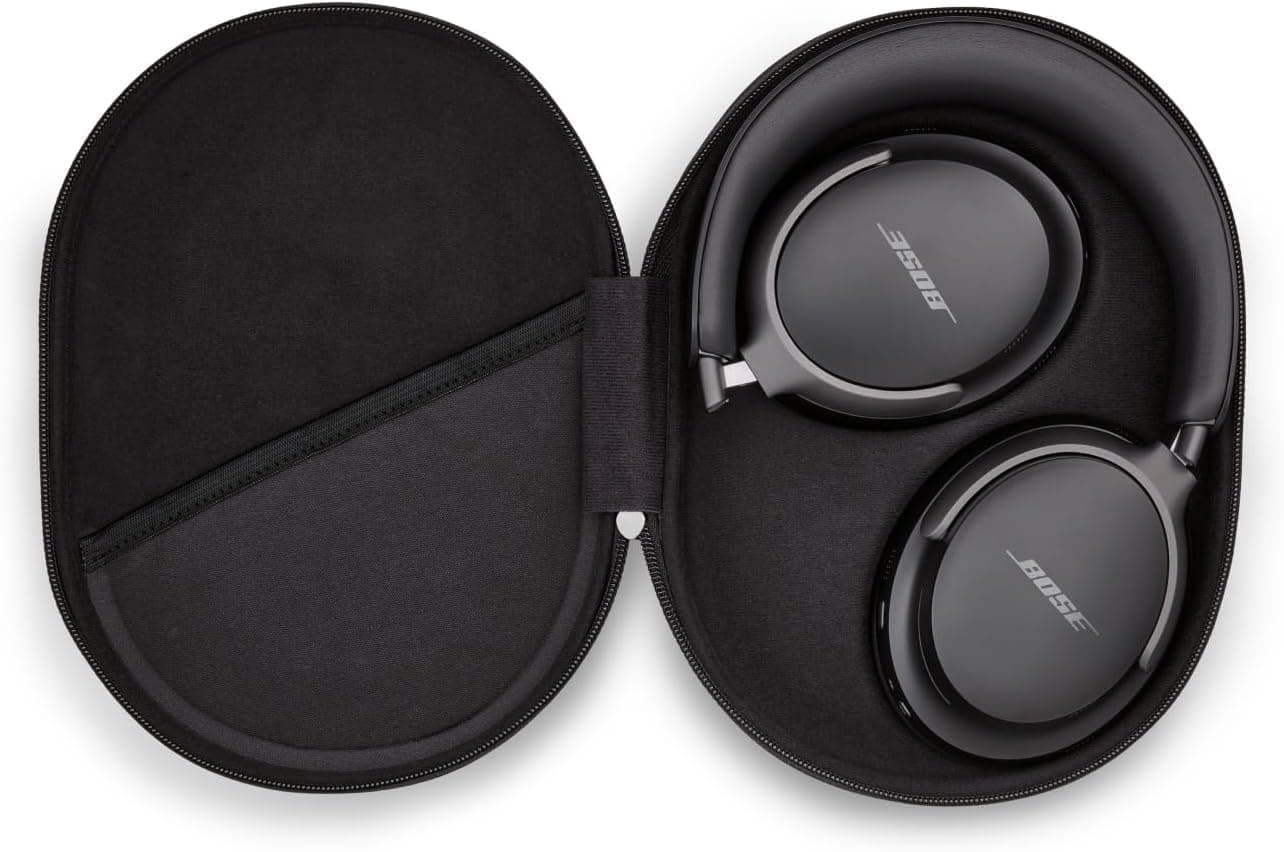 هدفون بیسیم Bose حذف نویز با صدای فضایی مشکی مدل QuietComfort Ultra هدفون بیسیم Bose حذف نویز با صدای فضایی مشکی مدل QuietComfort Ultra