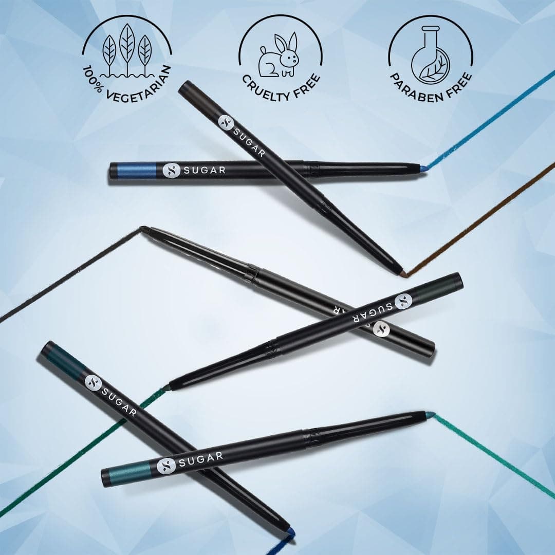 خط چشم مردانه SUGAR Cosmetics مدل Kohl Of Honour مشکی ضد پخش و انتقال، 1 عدد خط چشم مردانه SUGAR Cosmetics مدل Kohl Of Honour مشکی ضد پخش و انتقال، 1 عدد