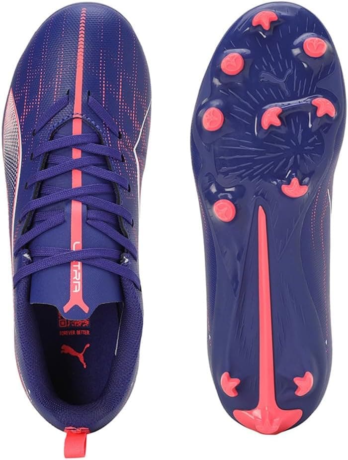 کفش فوتبال کودک PUMA آبی Ultra 5 Play Fg/Ag مدل 10769501 کفش فوتبال کودک PUMA آبی Ultra 5 Play Fg/Ag مدل 10769501