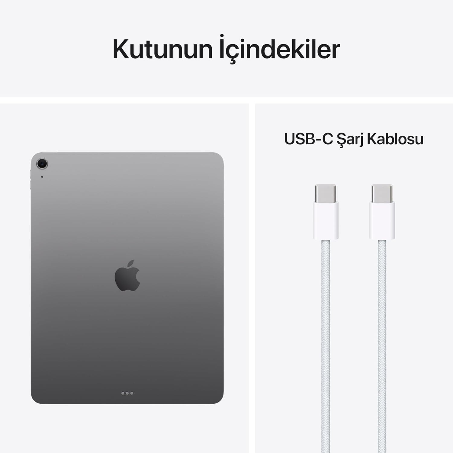 تبلت iPad Air Apple 13 inç با نمایشگر Liquid Retina، 256 GB، دوربین 12 MP جلو و عقب، Wi-Fi 7 با Apple N1، خاکستری فضایی، مدل M4 تبلت iPad Air Apple 13 inç با نمایشگر Liquid Retina، 256 GB، دوربین 12 MP جلو و عقب، Wi-Fi 7 با Apple N1، خاکستری فضایی، مدل M4