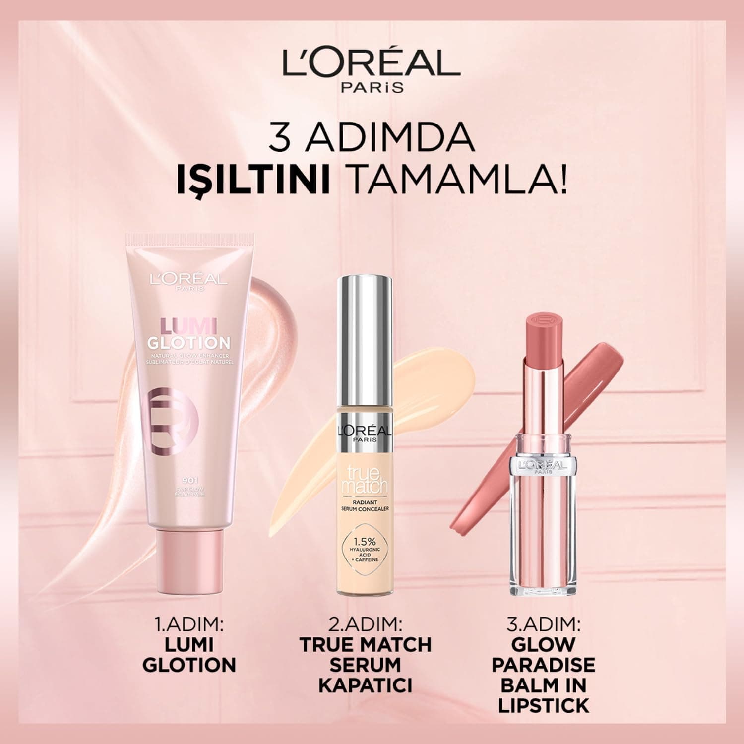 لوسیون روشنکننده با درخشش طبیعی L'Oreal Paris Glotion All-In-One رنگ 902 Light Glow 40 ml لوسیون روشنکننده با درخشش طبیعی L'Oreal Paris Glotion All-In-One رنگ 902 Light Glow 40 ml