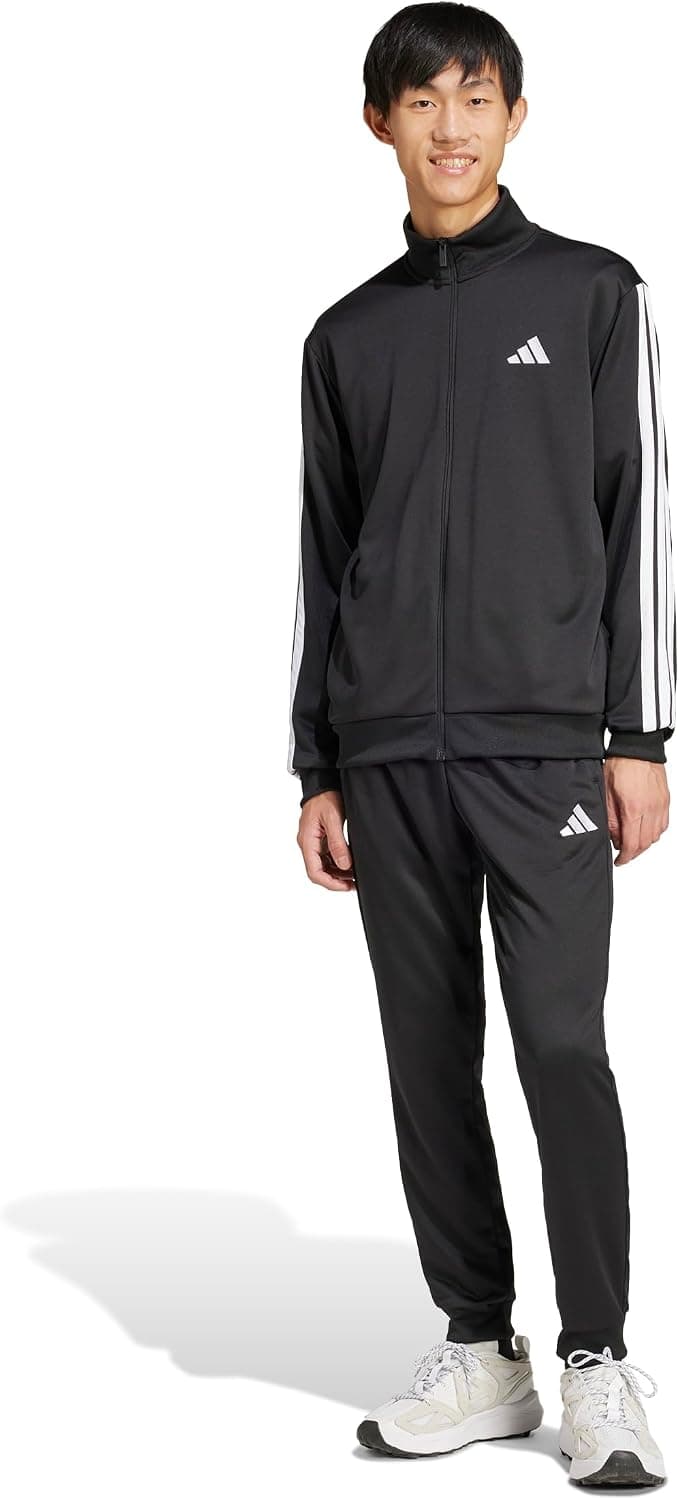 ست گرمکن ورزشی مردانه adidas Sportswear Basic 3-Stripes فرنچ تری ست گرمکن ورزشی مردانه adidas Sportswear Basic 3-Stripes فرنچ تری