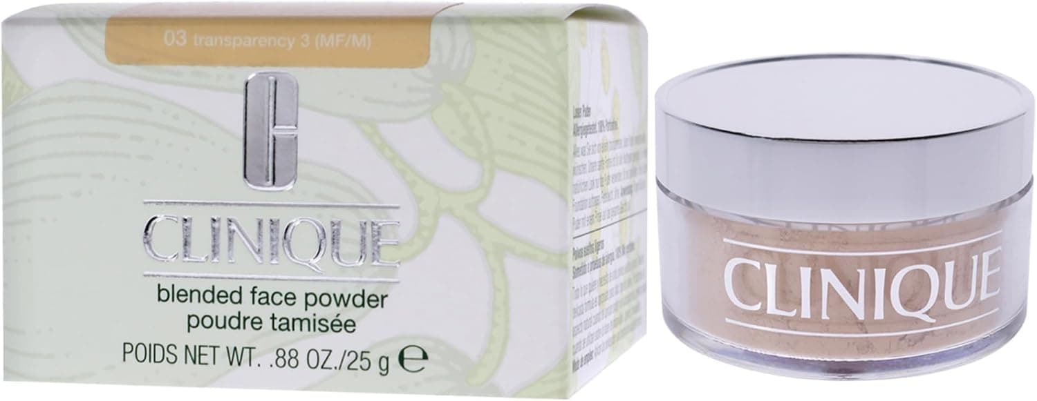 پودر صورت Clinique مدل Blended Transparency No.03 25G پودر صورت Clinique مدل Blended Transparency No.03 25G