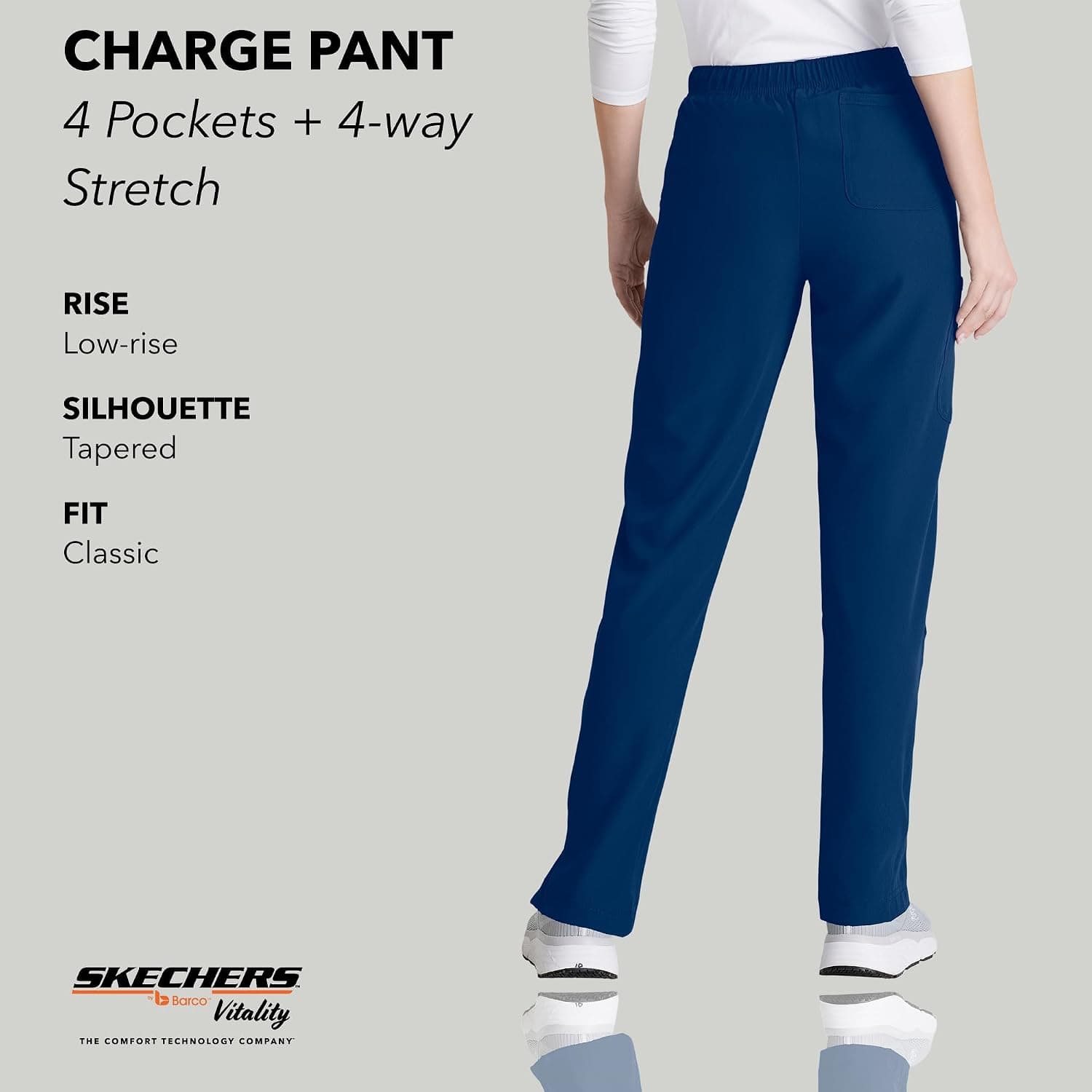 شلوار اسکراب پزشکی زنانه BARCO مدل Charge Pant شلوار اسکراب پزشکی زنانه BARCO مدل Charge Pant