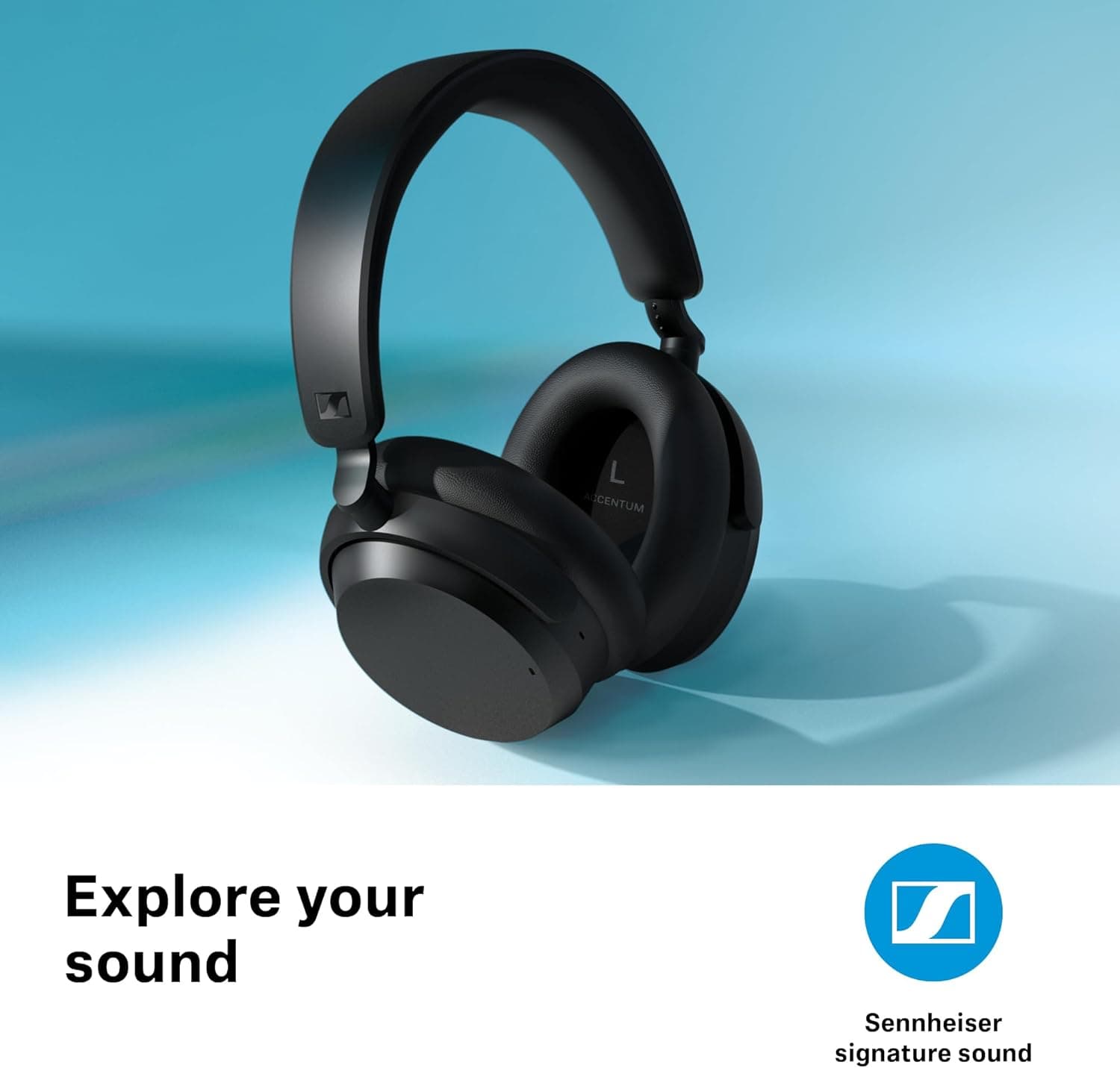 هدفون بیسیم روگوشی Sennheiser ACCENTUM مشکی هدفون بیسیم روگوشی Sennheiser ACCENTUM مشکی