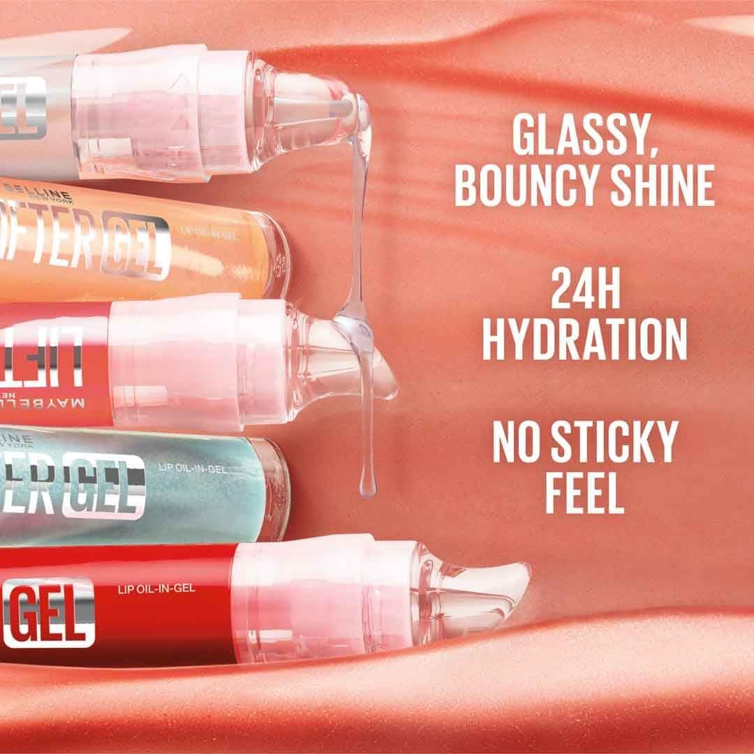 برق لب Maybelline New York Lifter Gel مدل 006 توت فرنگی شیک برق لب Maybelline New York Lifter Gel مدل 006 توت فرنگی شیک