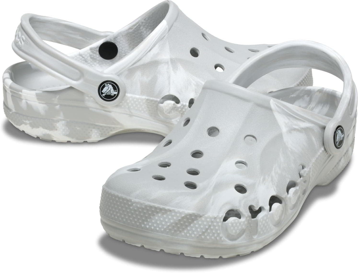 کفش کلاگ یونیسکس بزرگسال Crocs طرح مرمری مدل Baya کفش کلاگ یونیسکس بزرگسال Crocs طرح مرمری مدل Baya