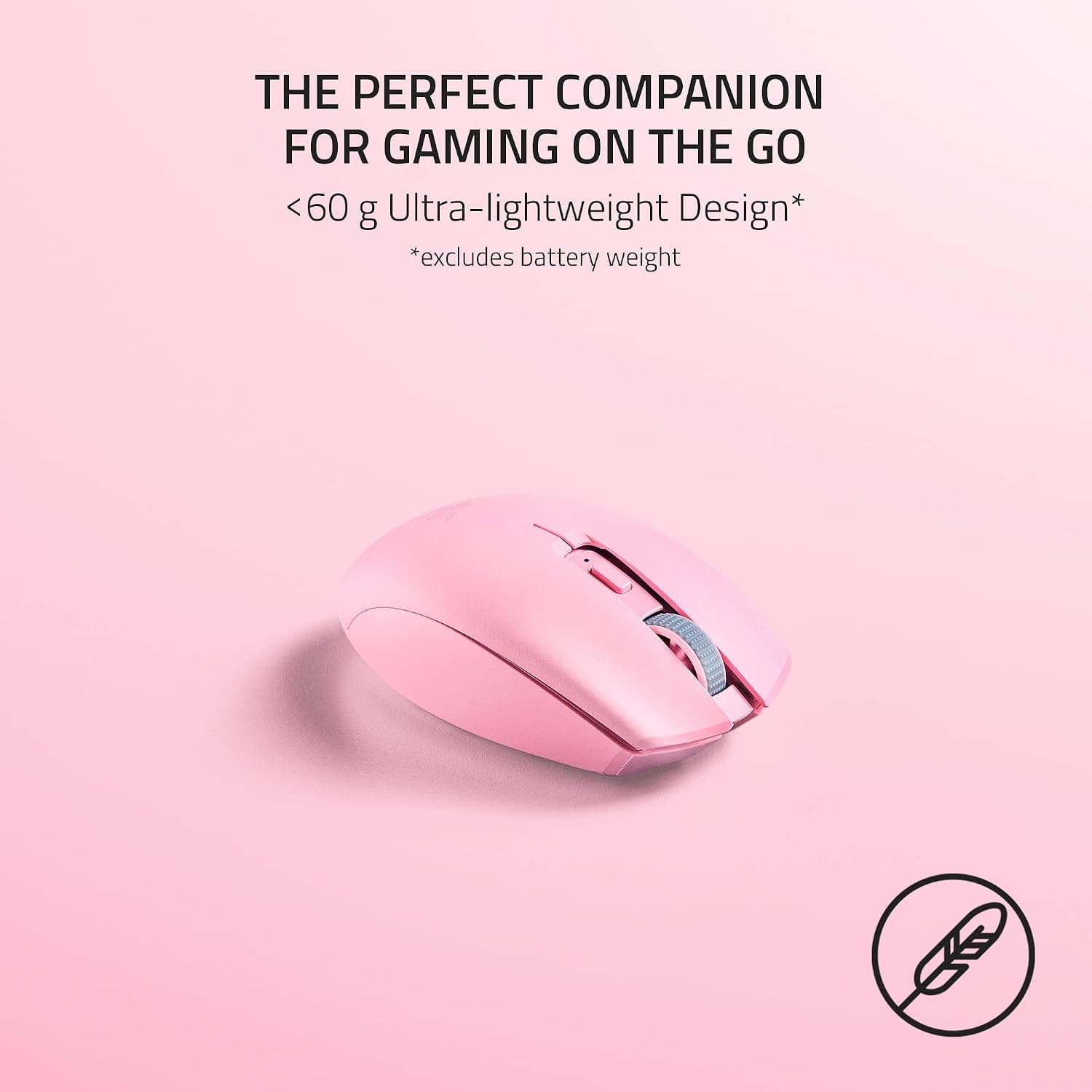 ماوس گیمینگ بیسیم موبایل Razer صورتی با عمر باتری 950 ساعته، طراحی فوقسبک و HyperSpeed و Bluetooth مدل Orochi V2 ماوس گیمینگ بیسیم موبایل Razer صورتی با عمر باتری 950 ساعته، طراحی فوقسبک و HyperSpeed و Bluetooth مدل Orochi V2