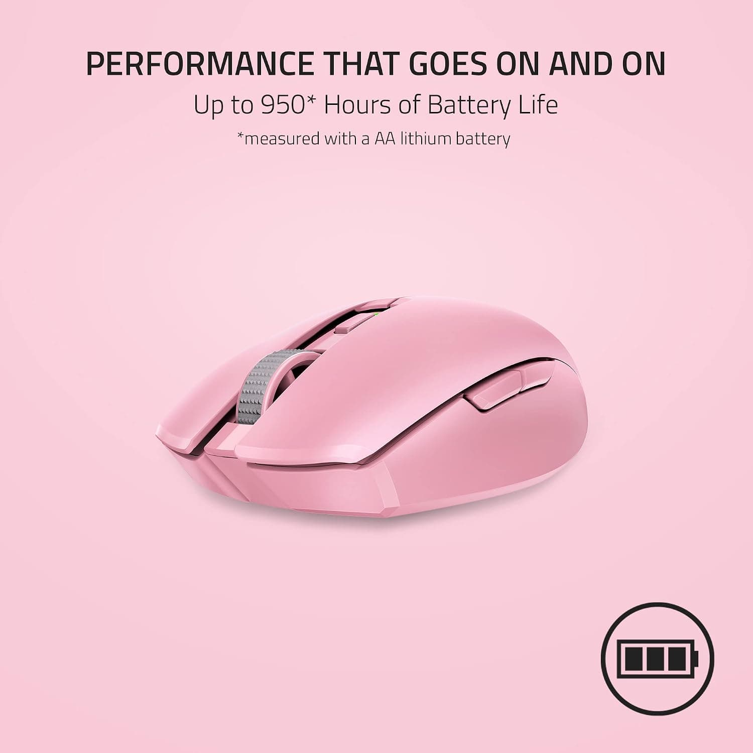 ماوس گیمینگ بیسیم موبایل Razer صورتی با عمر باتری 950 ساعته، طراحی فوقسبک و HyperSpeed و Bluetooth مدل Orochi V2 ماوس گیمینگ بیسیم موبایل Razer صورتی با عمر باتری 950 ساعته، طراحی فوقسبک و HyperSpeed و Bluetooth مدل Orochi V2