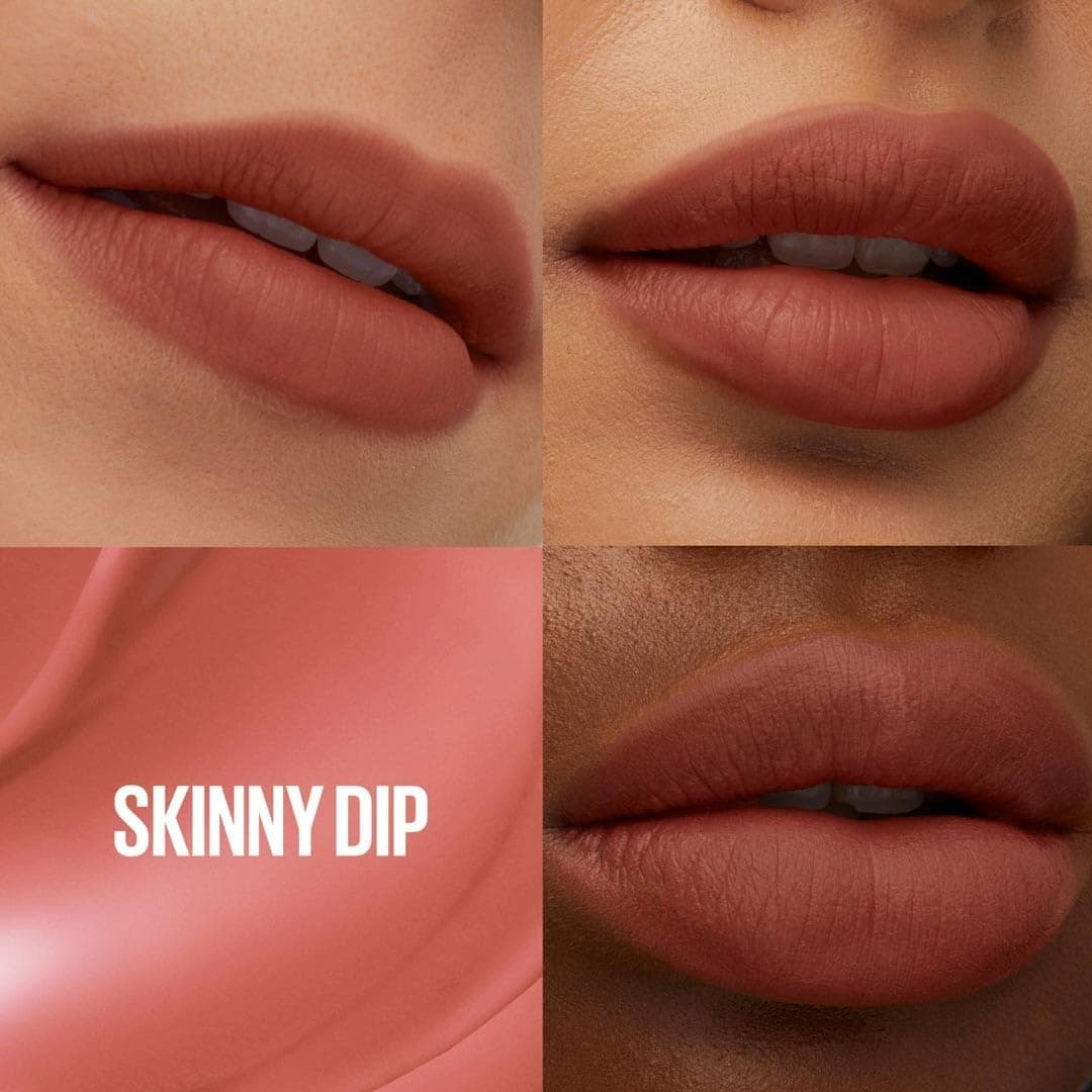 رژ لب Maybelline New York مات نرم ماندگار Super Stay Teddy Tint مدل 15 SKINNYDIP رژ لب Maybelline New York مات نرم ماندگار Super Stay Teddy Tint مدل 15 SKINNYDIP