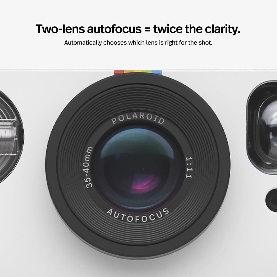 دوربین فوری Polaroid Now Gen 2 مشکی و سفید دوربین فوری Polaroid Now Gen 2 مشکی و سفید