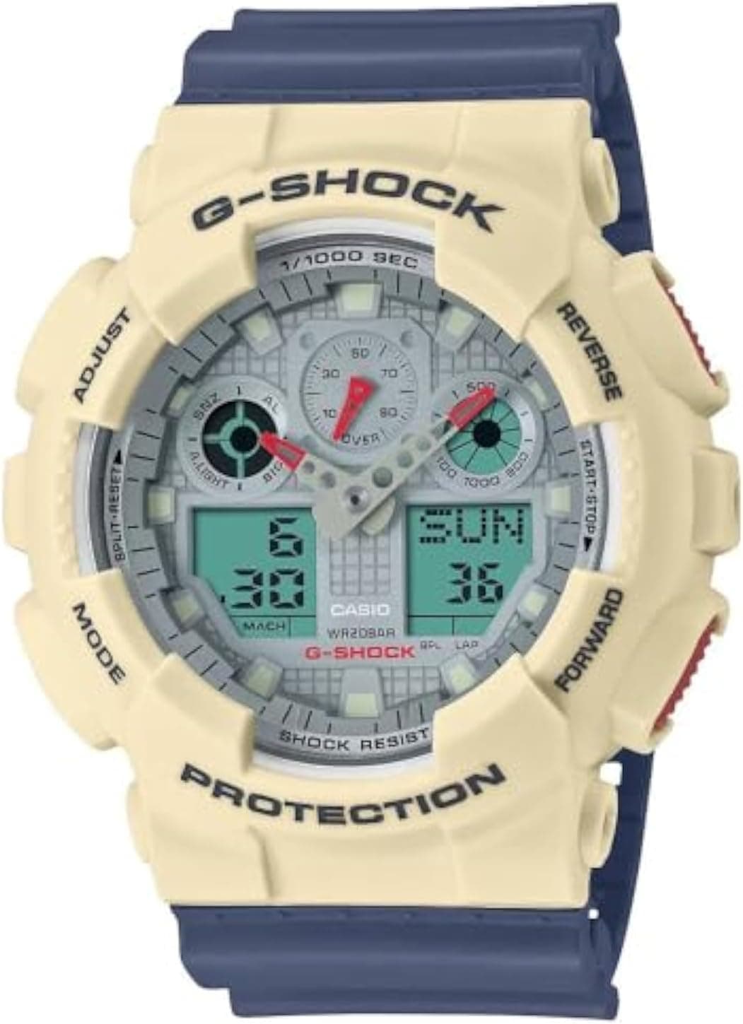 ساعت مردانه Casio کوارتز نمایش آنالوگ-دیجیتال ساعت مردانه Casio کوارتز نمایش آنالوگ-دیجیتال