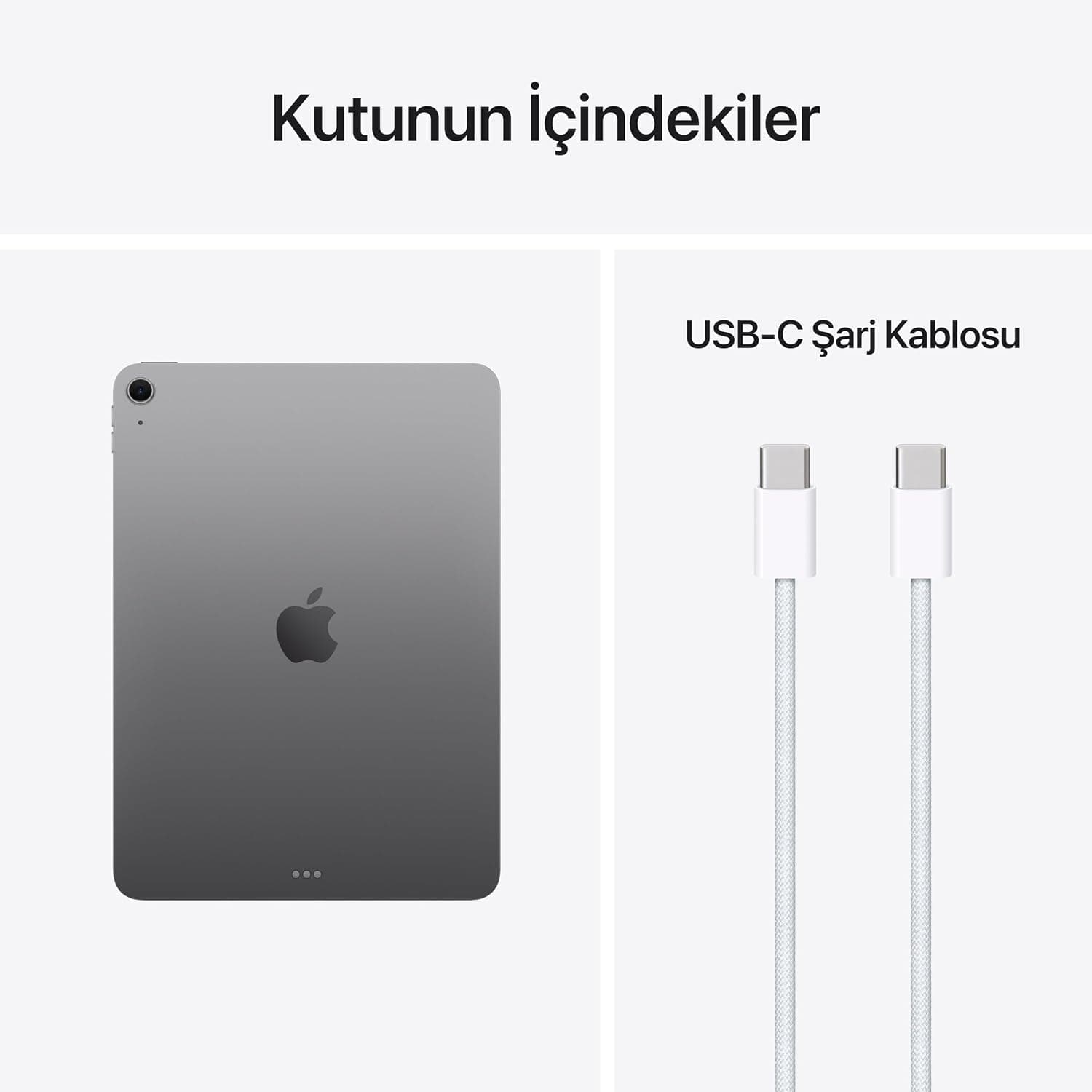 تبلت Apple iPad Air مدل 11 اینچ (M4) با نمایشگر Liquid Retina، 128 GB و دوربین 12 MP جلو و عقب، Wi-Fi 7 و Apple N1، خاکستری فضایی تبلت Apple iPad Air مدل 11 اینچ (M4) با نمایشگر Liquid Retina، 128 GB و دوربین 12 MP جلو و عقب، Wi-Fi 7 و Apple N1، خاکستری فضایی