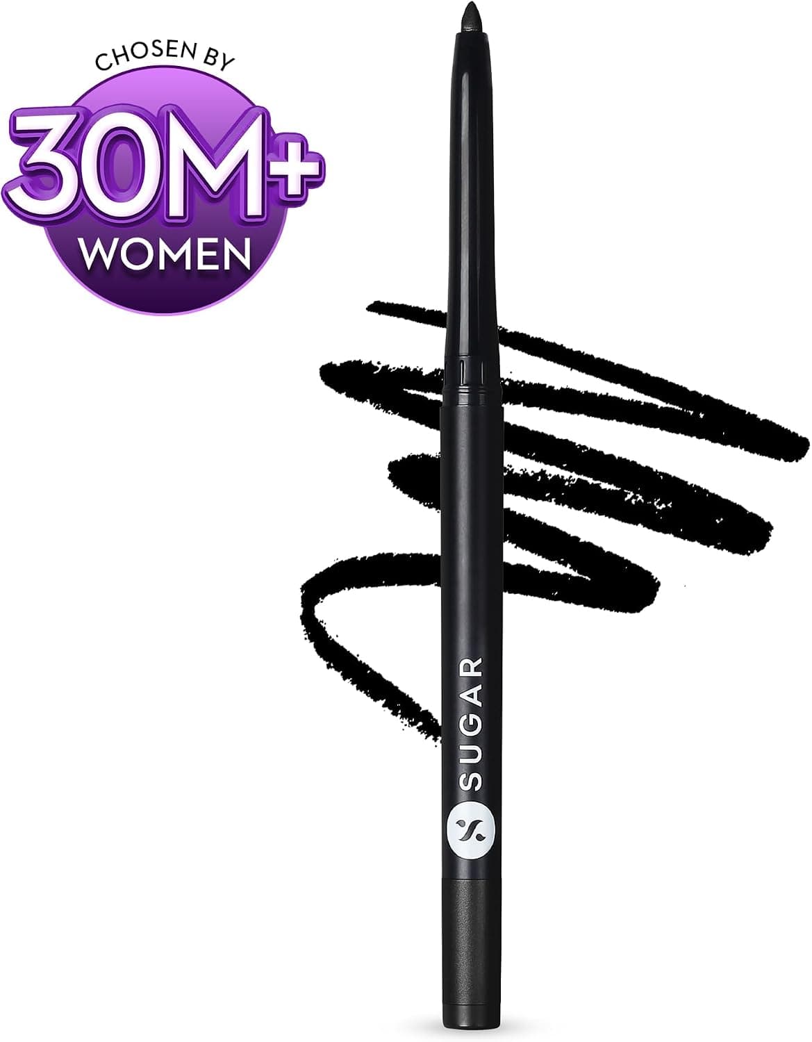 خط چشم مردانه SUGAR Cosmetics مدل Kohl Of Honour مشکی ضد پخش و انتقال، 1 عدد خط چشم مردانه SUGAR Cosmetics مدل Kohl Of Honour مشکی ضد پخش و انتقال، 1 عدد