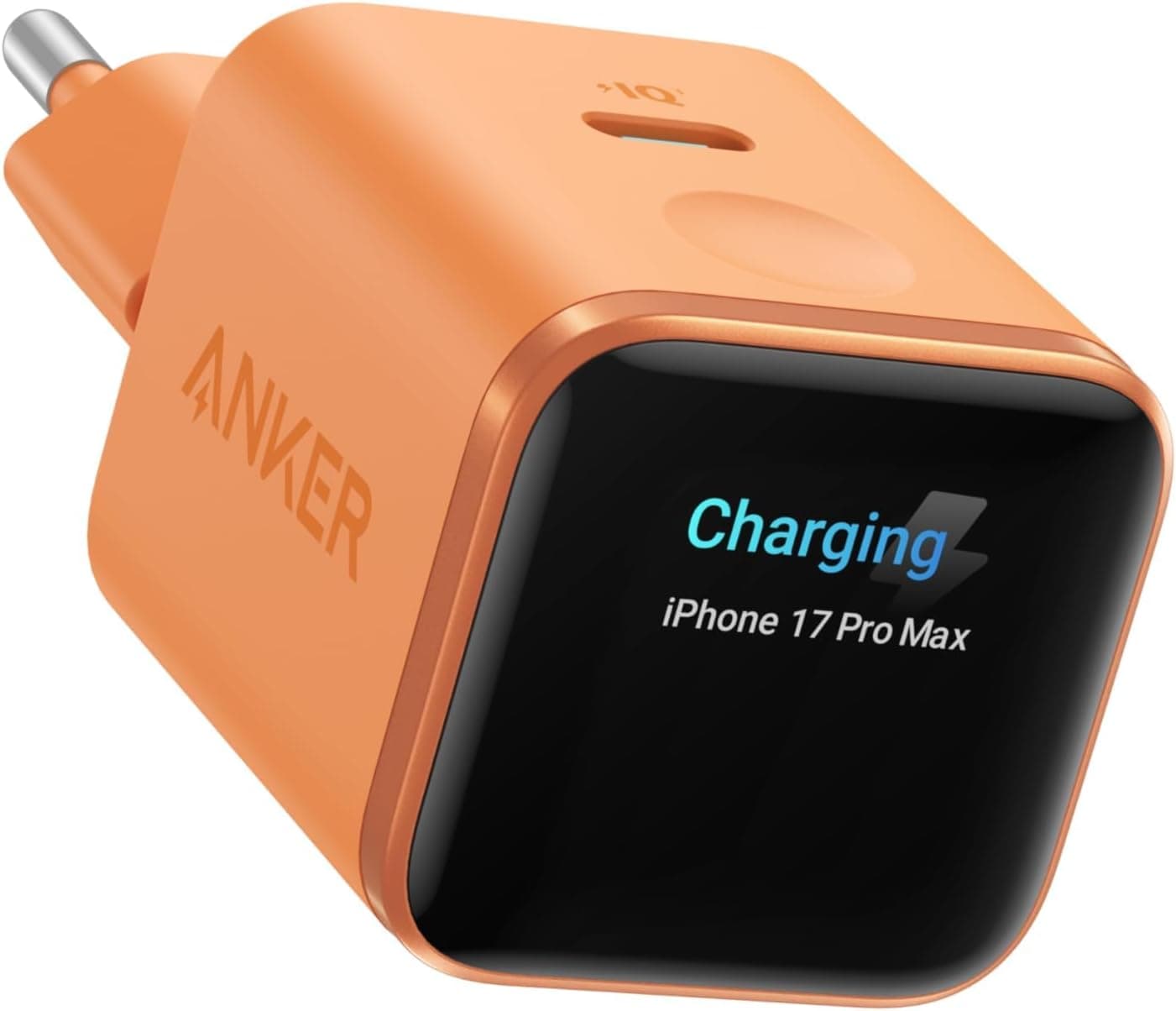 شارژر Anker 45W Nano Smart Display با پورت USB C بدون کابل شارژر Anker 45W Nano Smart Display با پورت USB C بدون کابل