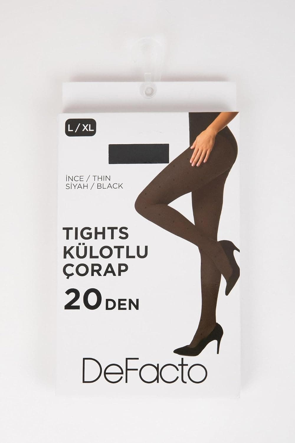 جوراب شلواری زنانه DeFacto 20 دنیه مدل B5875AXNS جوراب شلواری زنانه DeFacto 20 دنیه مدل B5875AXNS