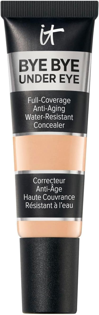 کانسیلر It Cosmetics Bye Bye Under Eye پوشاننده ضدچروک ضدآب 0.4 oz بژ روشن 14.5 کانسیلر It Cosmetics Bye Bye Under Eye پوشاننده ضدچروک ضدآب 0.4 oz بژ روشن 14.5