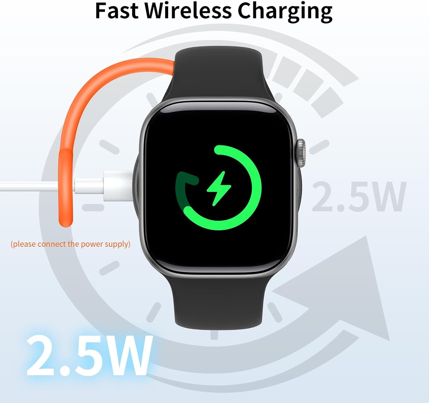 شارژر بیسیم مغناطیسی Mcdodo برای Apple Watch با USB-C و Lightning مشکی شارژر بیسیم مغناطیسی Mcdodo برای Apple Watch با USB-C و Lightning مشکی