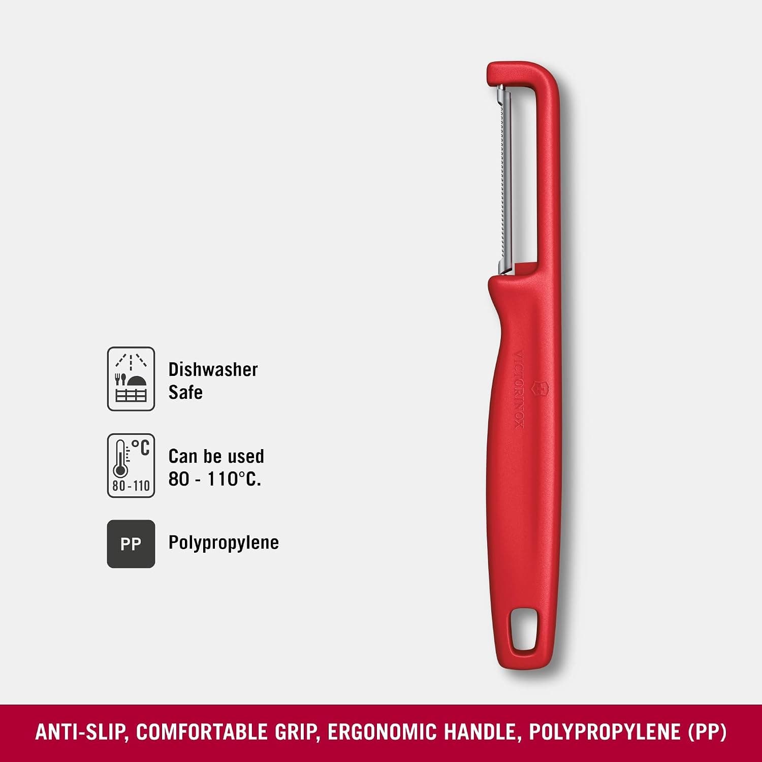 پوستکن دندانهدار یونیورسال Victorinox رنگ قرمز پوستکن دندانهدار یونیورسال Victorinox رنگ قرمز