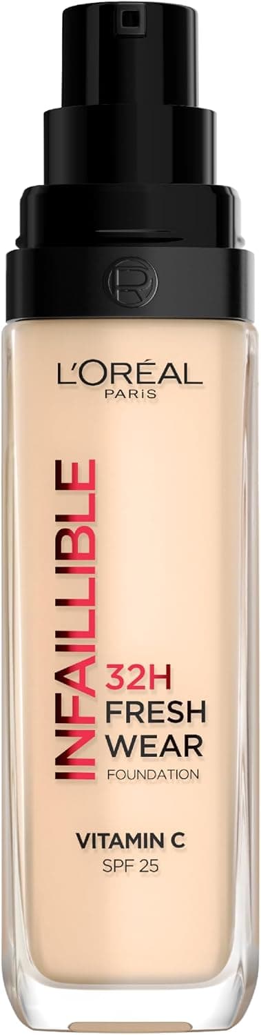 کرمپودر L'Oreal Paris Infallible Freshwear با ماندگاری 32 ساعته شماره 015 Porcelaine کرمپودر L'Oreal Paris Infallible Freshwear با ماندگاری 32 ساعته شماره 015 Porcelaine