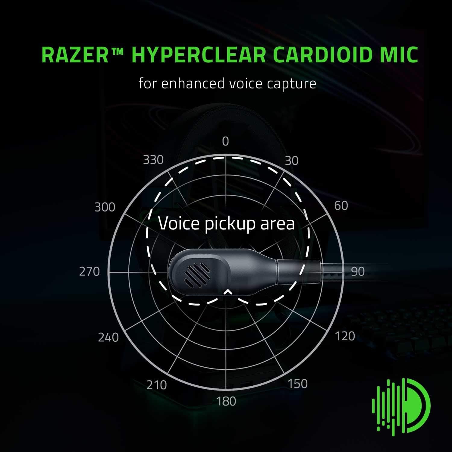 هدست گیمینگ Razer با صدای فراگیر 7.1 و درایورهای 50mm مدل BlackShark V2 X مشکی کلاسیک هدست گیمینگ Razer با صدای فراگیر 7.1 و درایورهای 50mm مدل BlackShark V2 X مشکی کلاسیک