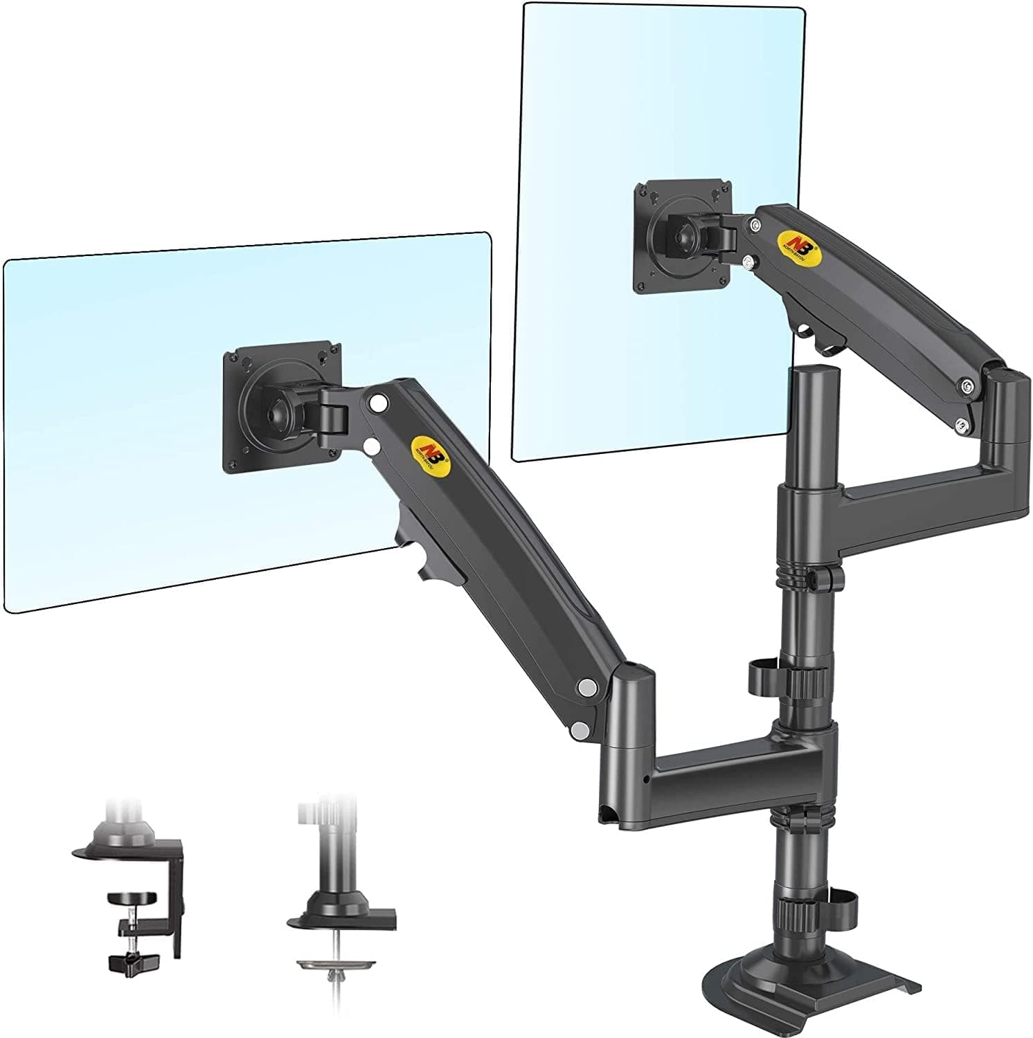 پایه مانیتور ergoflex North Bayou ارگونومیک مناسب 17-35 inch مدل NB H180 رنگ زغالی مات پایه مانیتور ergoflex North Bayou ارگونومیک مناسب 17-35 inch مدل NB H180 رنگ زغالی مات