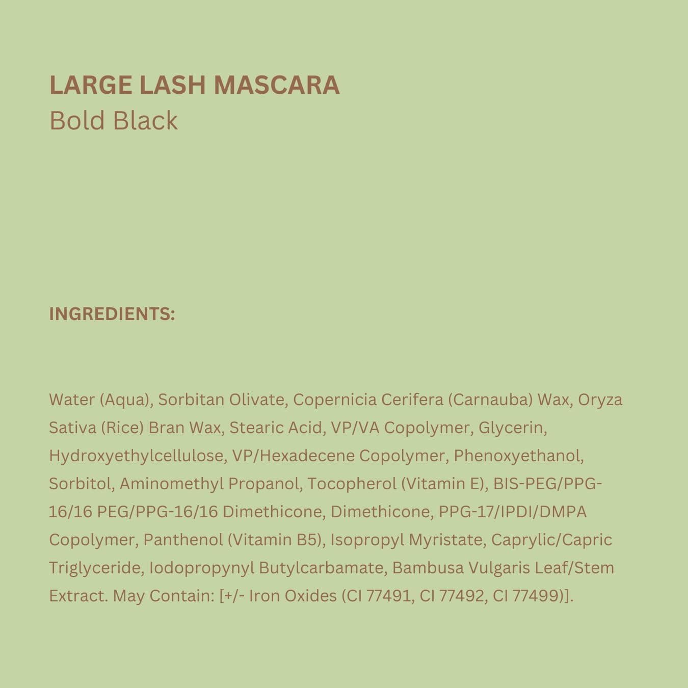 ریمل Pixi Large Lash حجم 12 ml مشکی پررنگ شماره No-1 ریمل Pixi Large Lash حجم 12 ml مشکی پررنگ شماره No-1