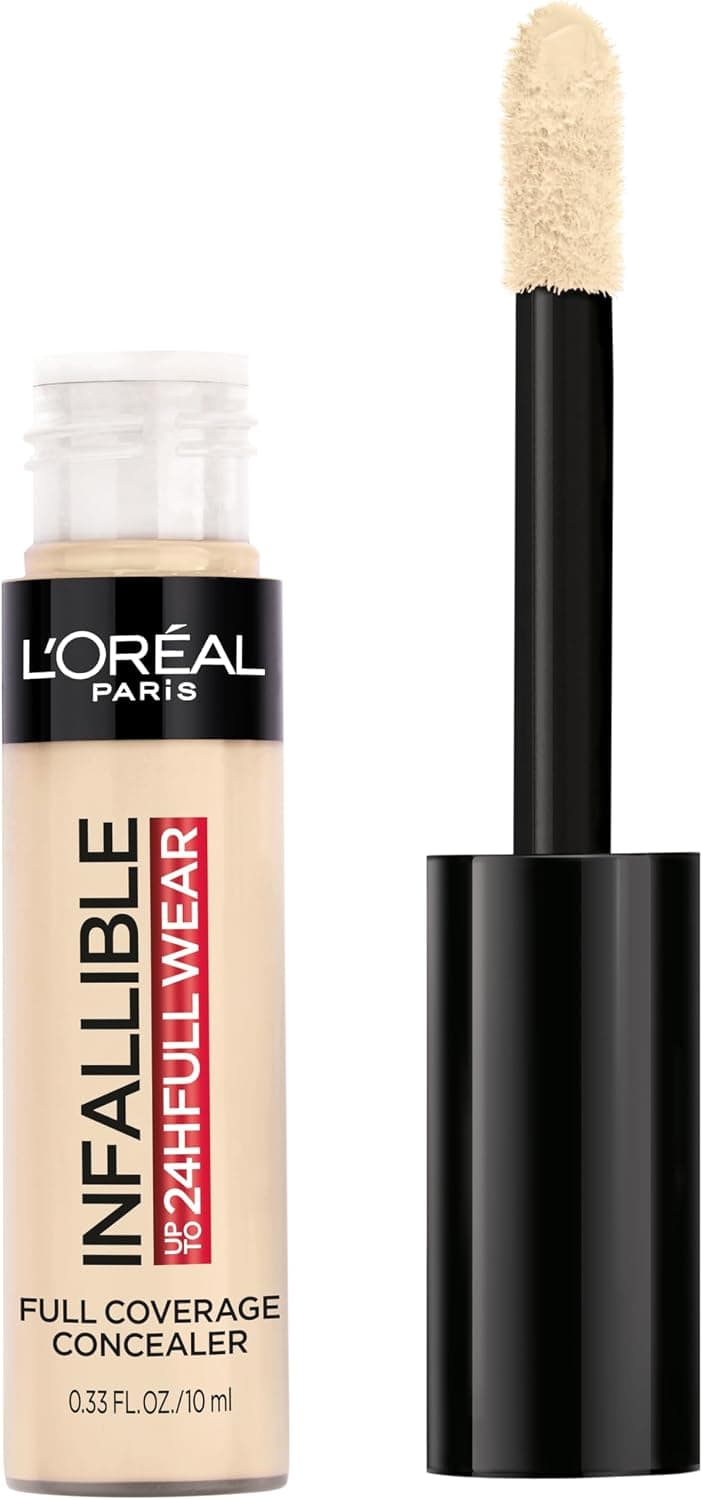 کانسیلر مات ضدآب و پوشاننده کامل L'Oreal Paris مدل Eggshell کانسیلر مات ضدآب و پوشاننده کامل L'Oreal Paris مدل Eggshell