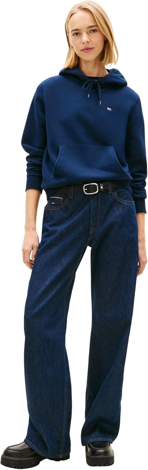 سویشرت کلاهدار زنانه Tommy Jeans مدل TJW REG S FLAG HOODIE سویشرت کلاهدار زنانه Tommy Jeans مدل TJW REG S FLAG HOODIE