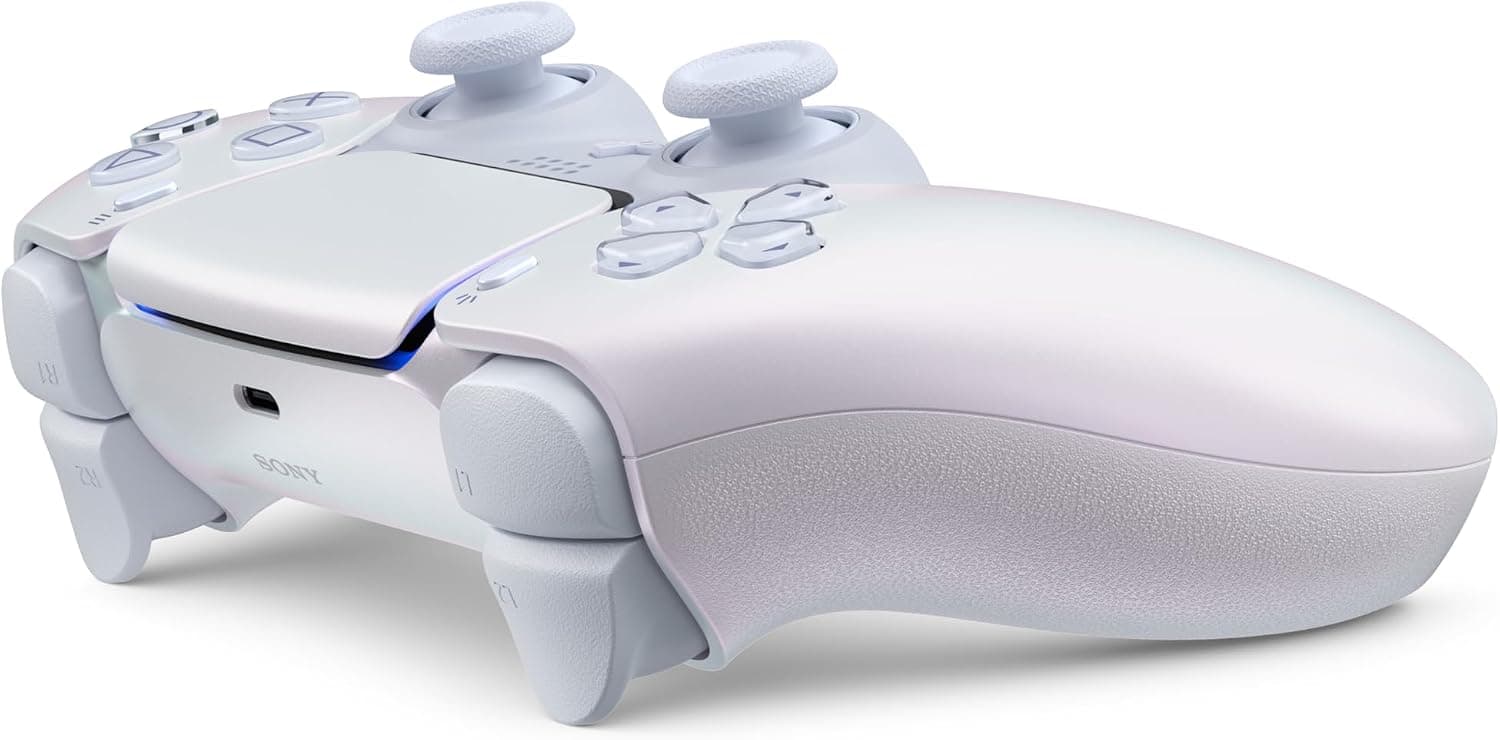 دسته بازی بیسیم PlayStation DualSense™ رنگ صدفی مدل Chroma Pearl دسته بازی بیسیم PlayStation DualSense™ رنگ صدفی مدل Chroma Pearl