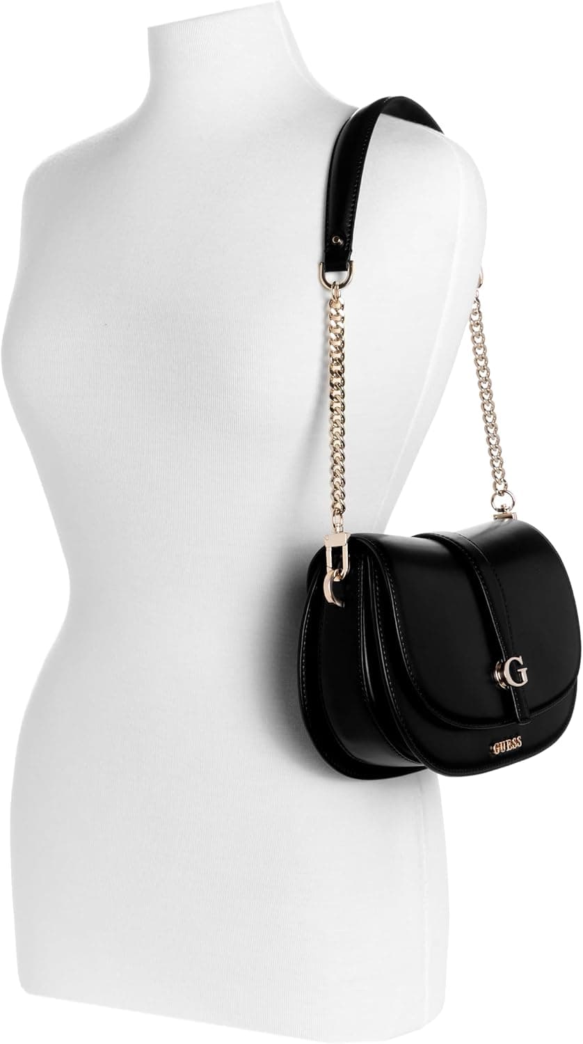 کیف دوشی زنانه GUESS فلپ مدل Carrie کیف دوشی زنانه GUESS فلپ مدل Carrie