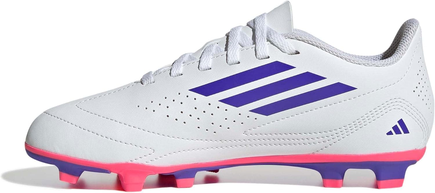 کفش فوتبال نوجوانان adidas DEPORTIVO III FxG J مناسب زمینهای چمن مختلف سفید مدل KJ4452 کفش فوتبال نوجوانان adidas DEPORTIVO III FxG J مناسب زمینهای چمن مختلف سفید مدل KJ4452
