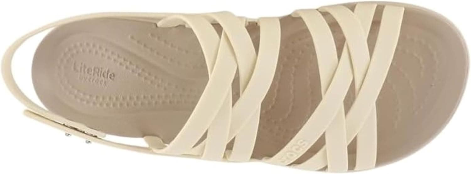 صندل زنانه Crocs با بند و پاشنه گوهای Brooklyn Low مدل 206751-2Y2 صندل زنانه Crocs با بند و پاشنه گوهای Brooklyn Low مدل 206751-2Y2
