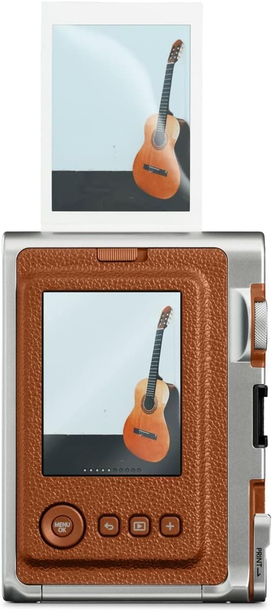 دوربین Fujifilm INSTAX MINI EVO قهوهای دوربین Fujifilm INSTAX MINI EVO قهوهای