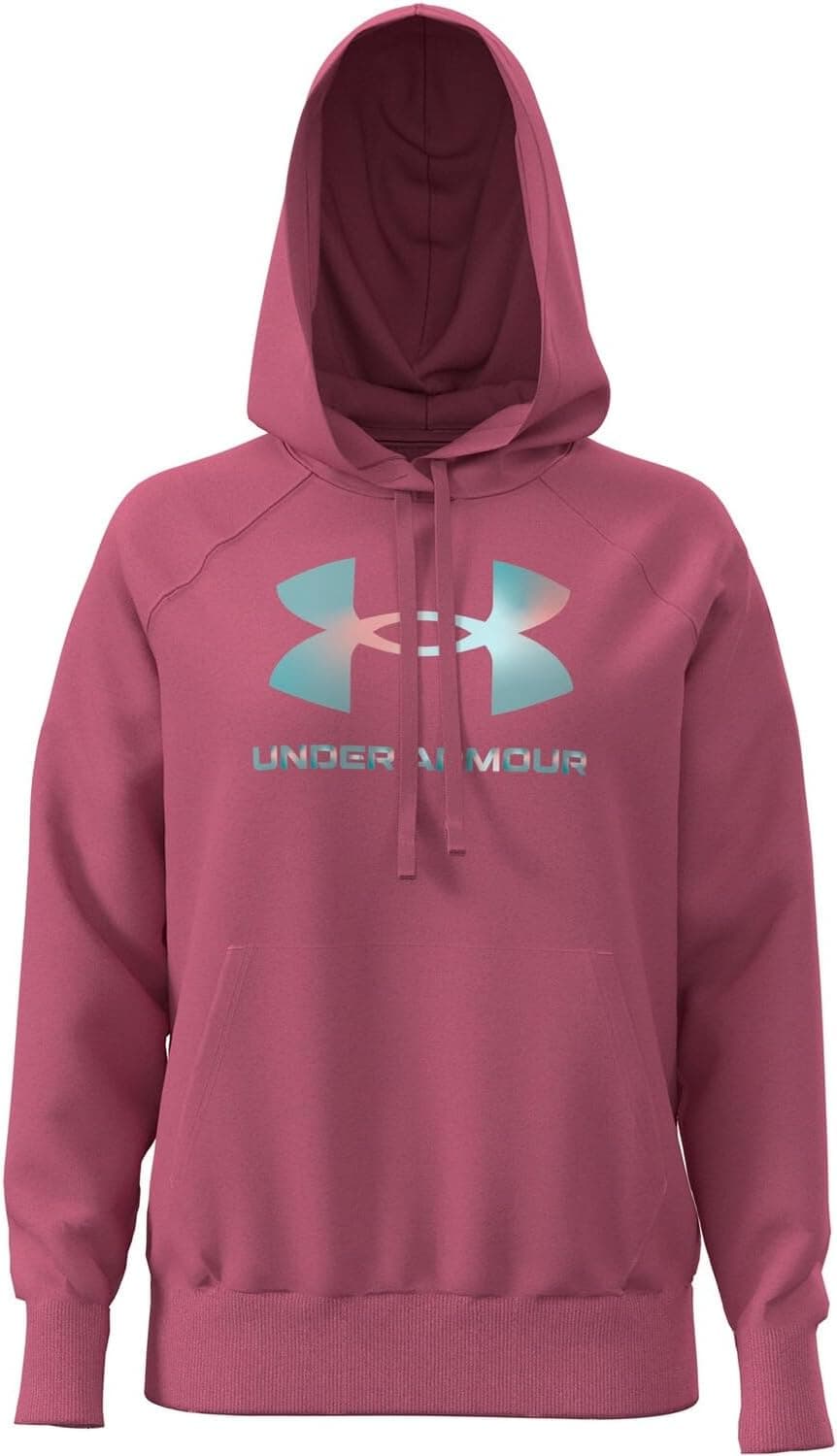 سویشرت کلاهدار زنانه Under Armour براق مدل UA Rival Flc سویشرت کلاهدار زنانه Under Armour براق مدل UA Rival Flc