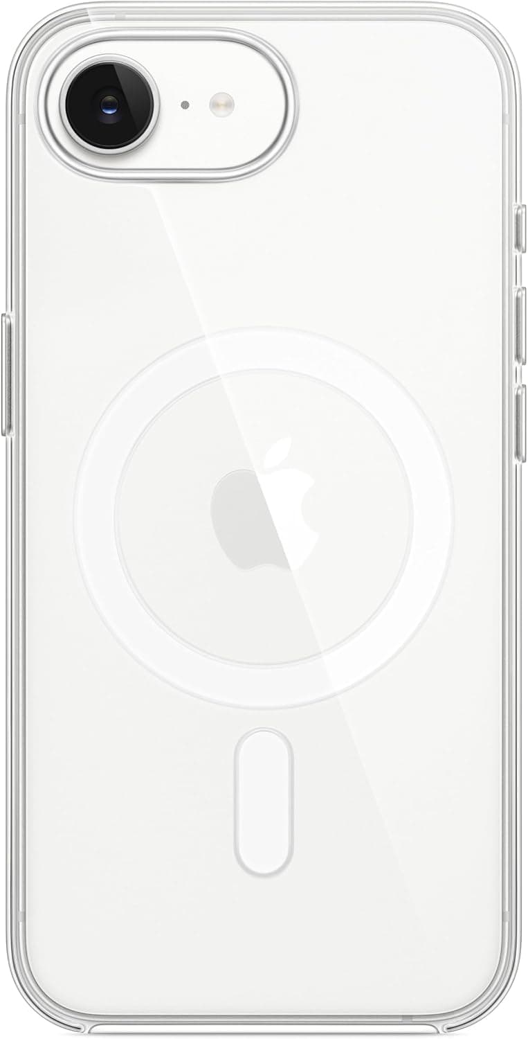 قاب گوشی Apple با قابلیت MagSafe شفاف مدل iPhone 17e قاب گوشی Apple با قابلیت MagSafe شفاف مدل iPhone 17e