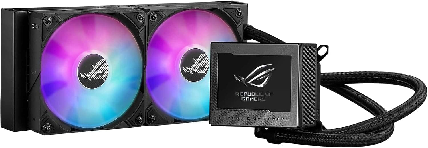 خنککننده مایع پردازنده ASUS ROG Ryujin III 240 ARGB OLED LCD 240mm مدل 90RC00K1-M0UAY0 خنککننده مایع پردازنده ASUS ROG Ryujin III 240 ARGB OLED LCD 240mm مدل 90RC00K1-M0UAY0